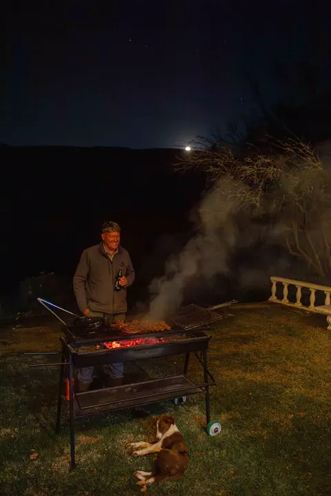 A traditional braai beneath the Eastern Cape night sky